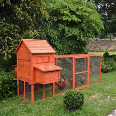 The Eggland Chicken Coop – 6-9 Birds - Natural Wood