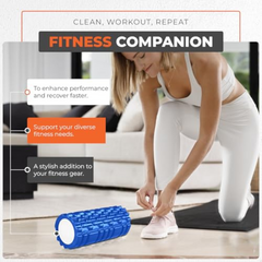 Massage Foam Roller Blue