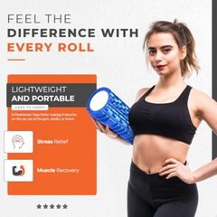 Massage Foam Roller Blue