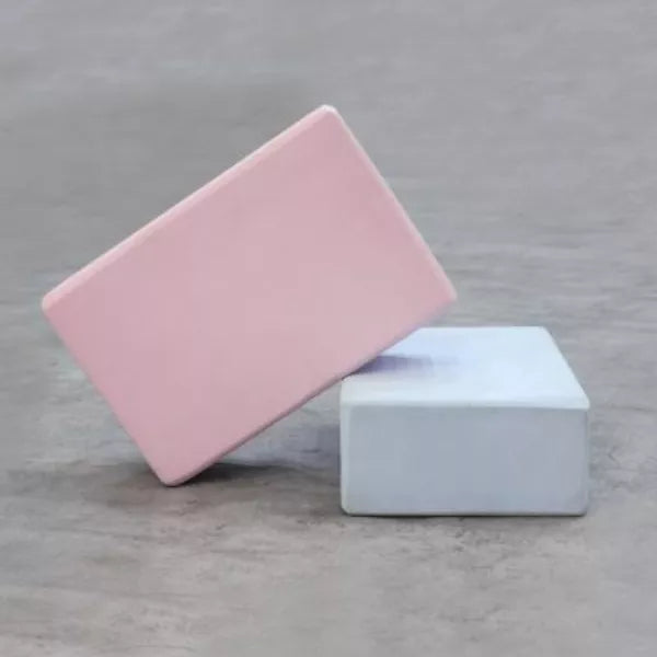 High-Density Foam Yoga Block (3x6x9 in) | Non-Slip Yoga Brick for Pilates, Stretching & Alignment