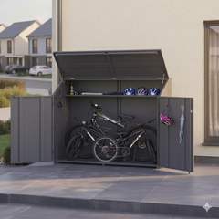 Heavy Duty Bike Shed -  2m X 1m (6.6 x 3.3m)
