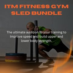 Gym Sled & 20kg Weight Plate Bundle