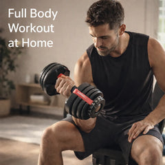 Adjustable Dumbbell 24KG (Single Item)