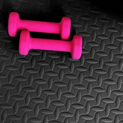 Interlocking Gym Flooring Tiles  (4 Pack)