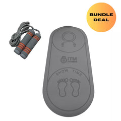Jump Rope & Jumping Mat Bundle