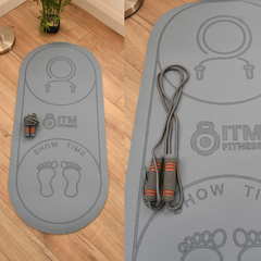 Jump Rope & Jumping Mat Bundle