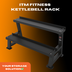 Kettlebell Rack - Heavy-Duty Kettlebell Rack for Home & Gym – Store Up to 10 Kettlebells
