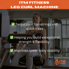 Leg Curl Machine - Suitable for Leg Extension and Leg Curl