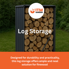 Log Storage (110 x 52 x150cm )