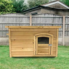 Large Wooden Dog Kennel - Slight Damage