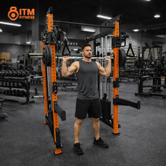 CommercialPower Rack -Multifunctional - Includes Two 80kg Weight Stacks