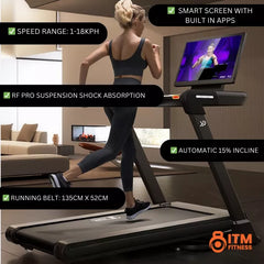 N-17 SMART Folding Treadmill - – Refurbished Display Model – Fully Assembled