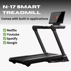 N-17 SMART Folding Treadmill - – Refurbished Display Model – Fully Assembled