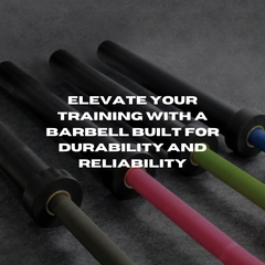 Olympic Cerakote Bar 86" Max Load 907KG - Rust Proof - 3 Colours