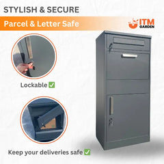 Parcel and Letter Safe  (50 x 38 x 112cm)