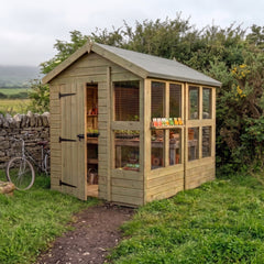 6ft x 8ft Apex Potting Shed – The Perfect Garden Sanctuary
