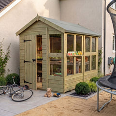 6ft x 8ft Apex Potting Shed – The Perfect Garden Sanctuary