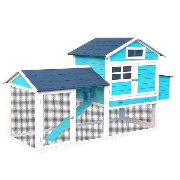 Poultry Palace Chicken Coop – 7-10 Birds -RED -  Return - Slight Damage