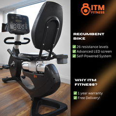 Commercial Recumbent Bike - Low Joint Impact