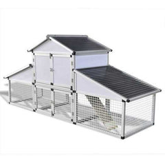 Robo Coop Chicken Coop – 4-5 Birds – Metal Aluminium