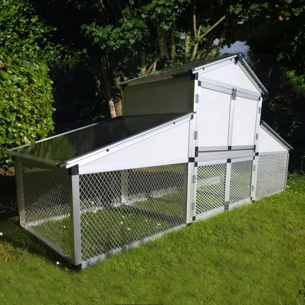 Robo Coop Chicken Coop – 4-5 Birds – Metal Aluminium