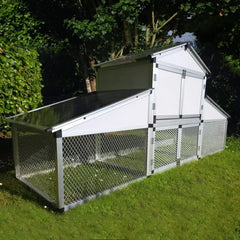 Robo Coop Chicken Coop – 4-5 Birds – Metal Aluminium