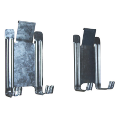 Tool-Free Clip-On Shed Hooks (Set of 4) | Galvanised Steel Storage for Garden Tools