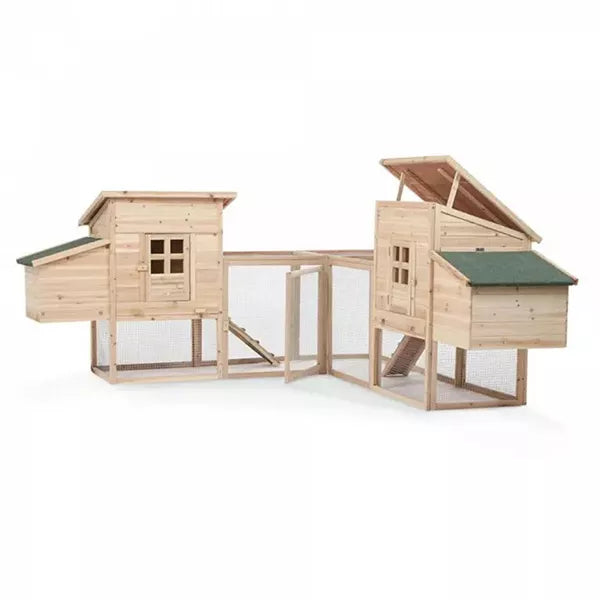 The Cluckleberry Inn Chicken Coop – 6-8 Birds - Natural Wood