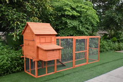 The Eggland Chicken Coop – 6-9 Birds - Natural Wood - Slight Damage