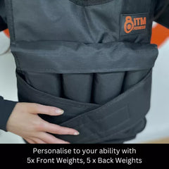 Weight Vest with Adjustable Weights