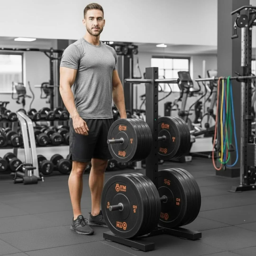 Barbell Rack for Home & Commercial Gyms | Heavy-Duty Weight Stand