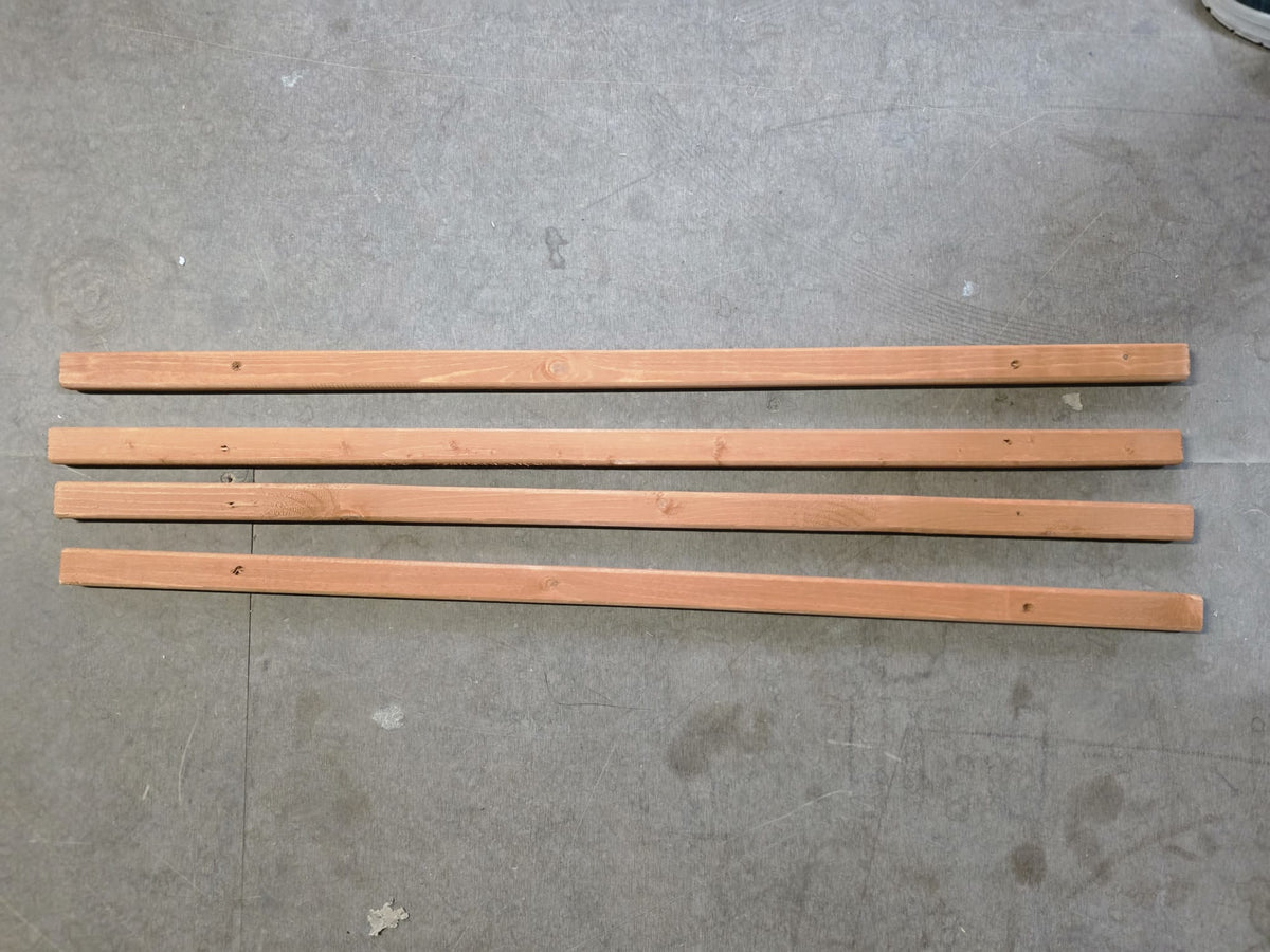 Chicken Coop Perches - Set of 4  - 85cm Long  - Old Stock