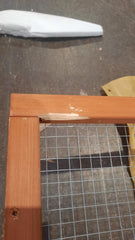The Eggland Chicken Coop – 6-9 Birds - Natural Wood - Slight Damage