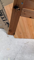 Captain Coop Chicken Coop – 6-8 Birds Natural - Return - Slight Damage