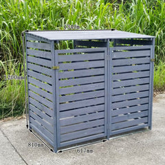 Wheelie Bin Storage – 2 x 2 Bays (4 Bays in Total) – Save €20