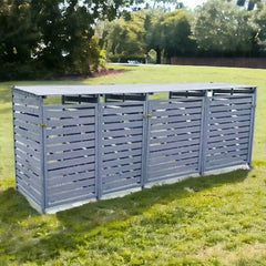 Wheelie Bin Storage – 2 x 2 Bays (4 Bays in Total) – Save €20