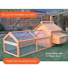 Chicken Run XXL - 8-12 Birds