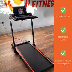 WorkOut 925 - Folding with Integrated Desk and Bluetooth - Refurbished Display Model – Fully Assembled
