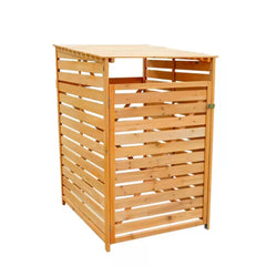 Wheelie Bin Storage – 1 Bay - Natural