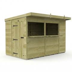 10ft x 6ft Premium Timber Bar Shed – The Ultimate Garden Entertaining Space